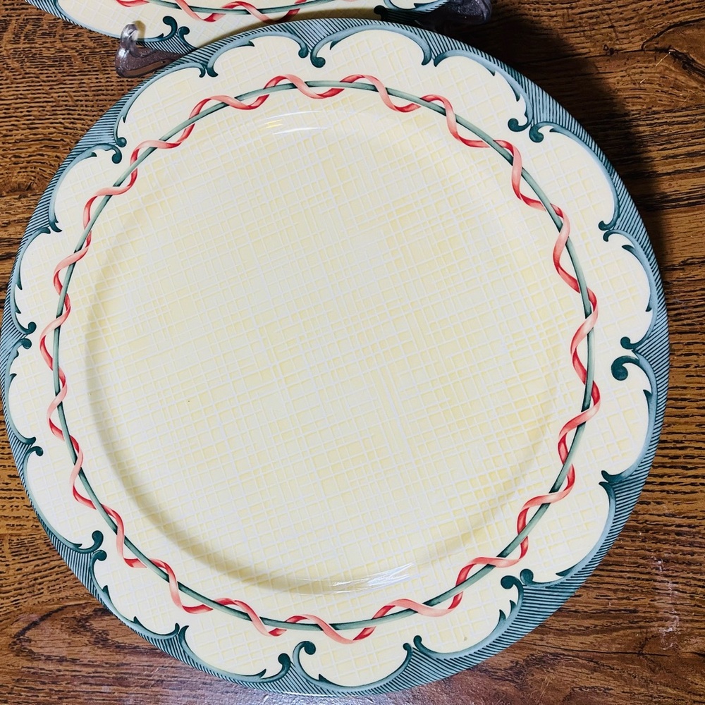 Lenox Dinner Plates, Millennium Edition, The European Garden Collection